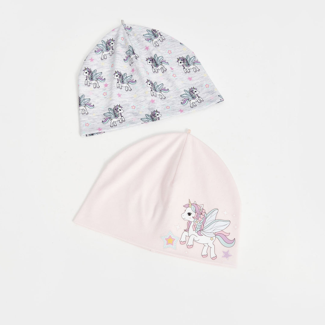 Moudda LC Waikiki - Béret jersey Fille Imprimé mélange - Tunisie 1