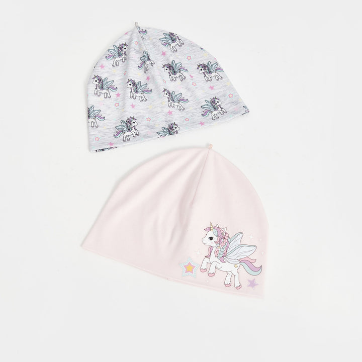 Moudda LC Waikiki - Béret jersey Fille Imprimé mélange - Tunisie 1