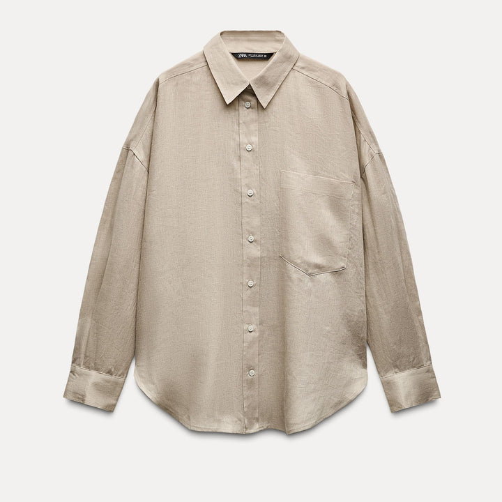 Moudda ZARA - Chemise casual 100% lin - Tunisie 1