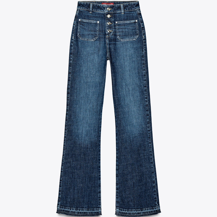 Moudda ZARA - Denim - Taille Haute, Bootcut & Poches Devant - Tunisie 1