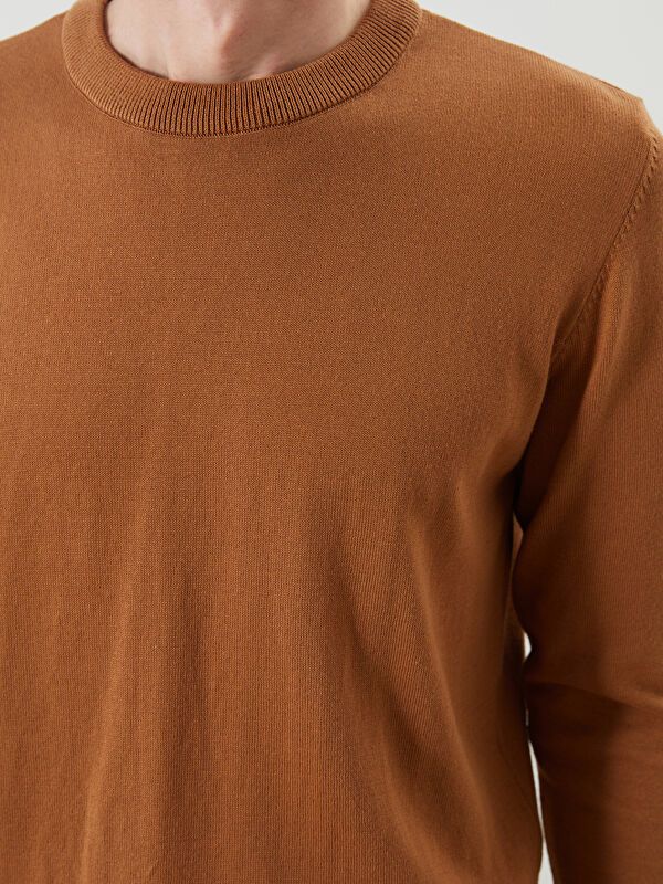 Moudda LC Waikiki - Pull en tricot Homme Mélange de chameau - Tunisie 3