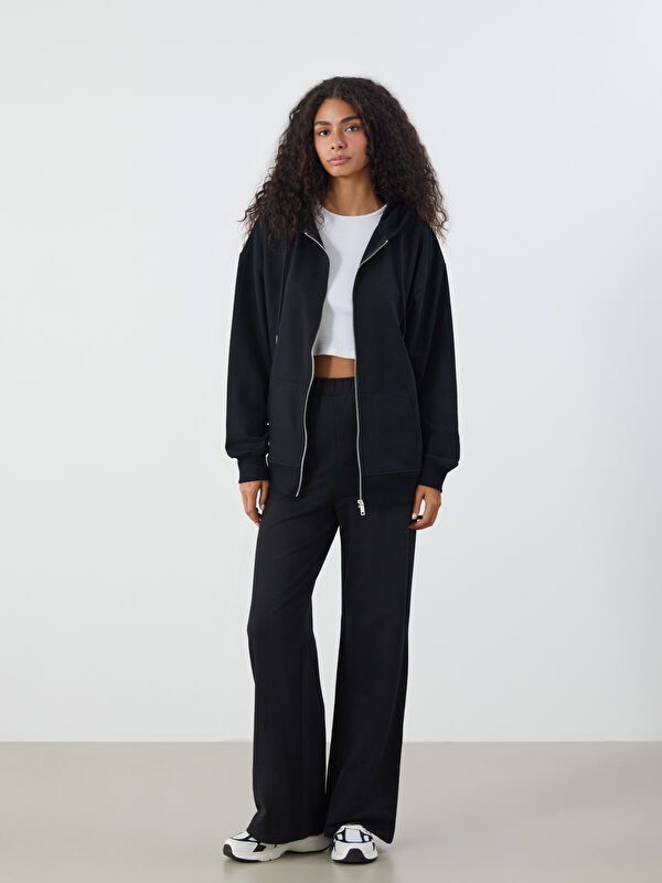 Moudda LC Waikiki - Cardigan en jersey Femme Noir - Tunisie 2