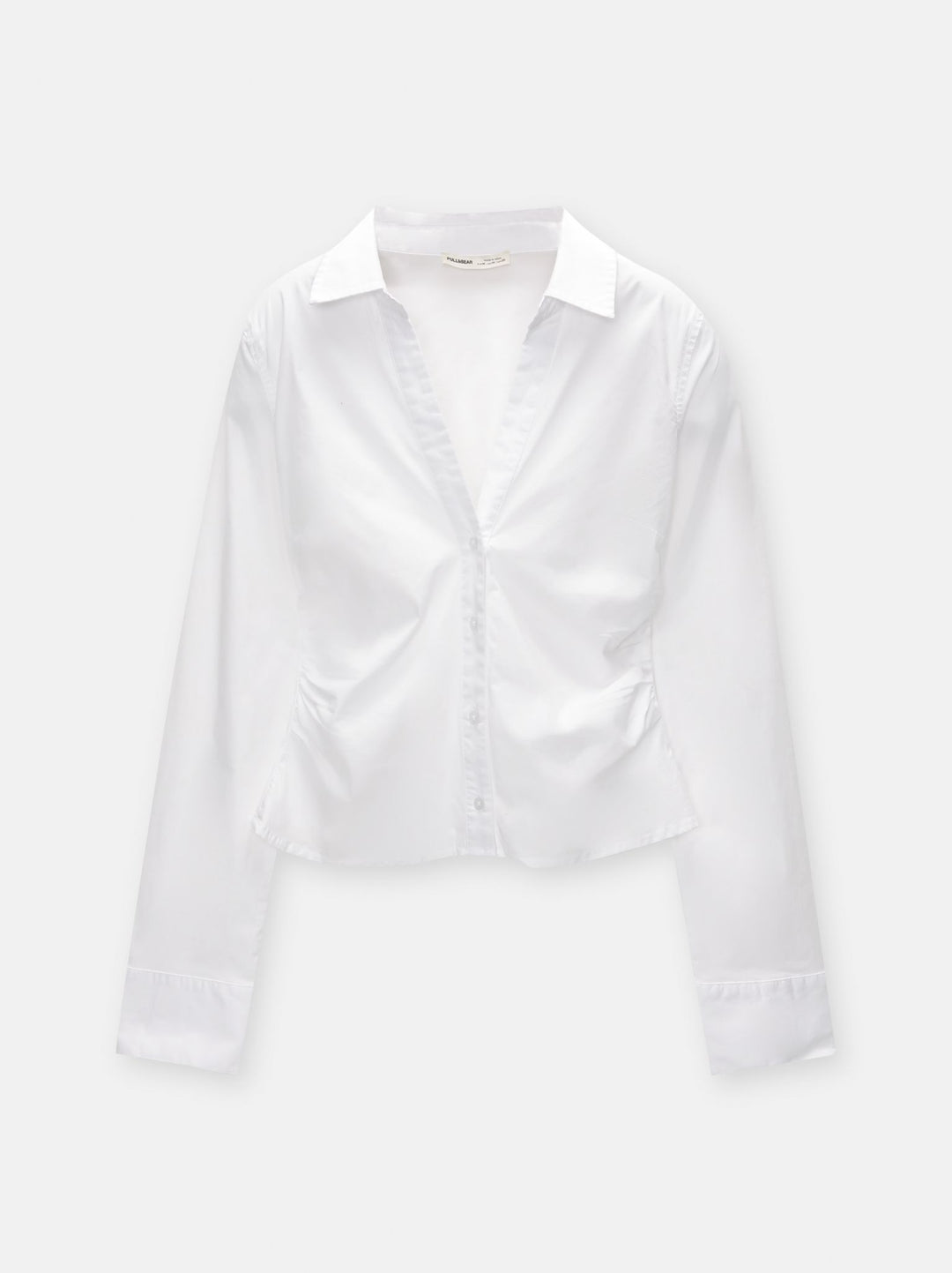 Moudda PULL & BEAR - Chemise Cintrée Fronces Popeline - Tunisie 3