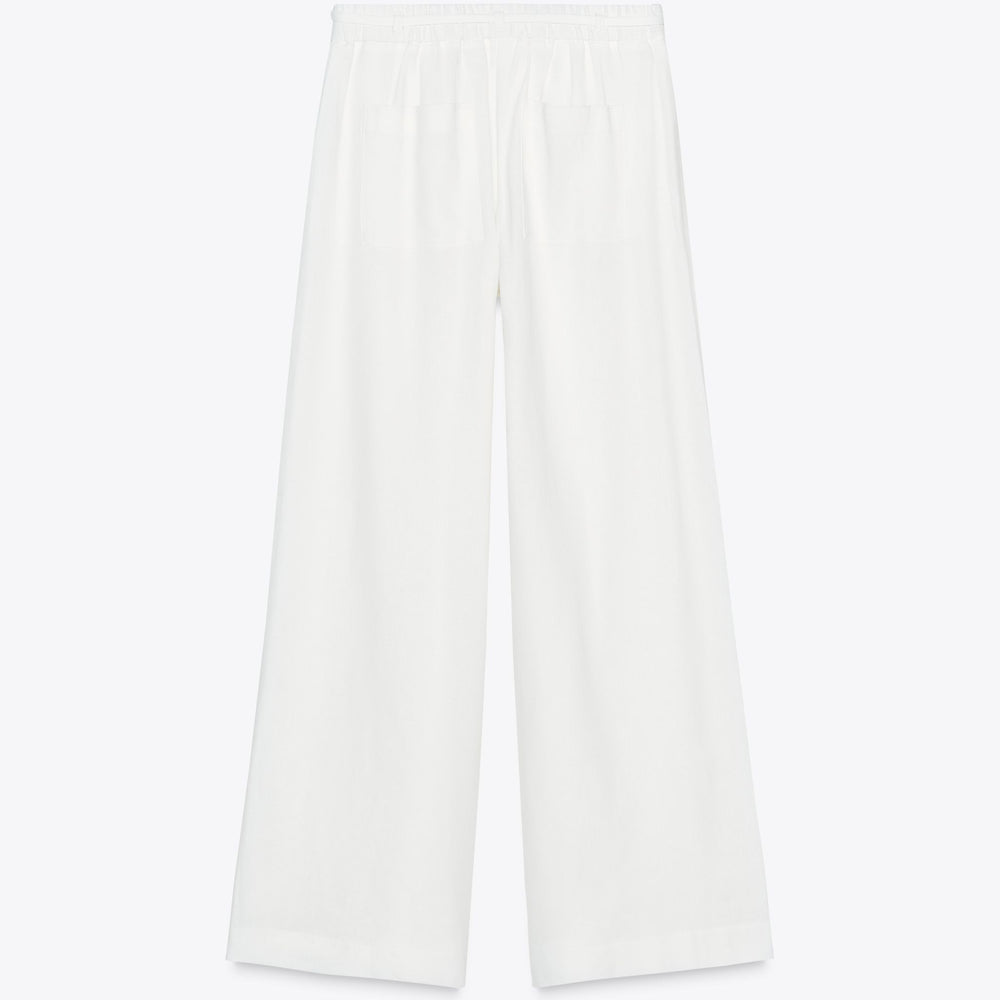 Moudda ZARA - Pantalon Wide Leg - Lin/Viscose & Ceinture - Tunisie 2