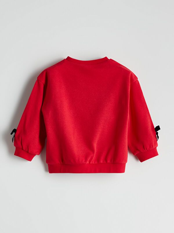 Moudda LC Waikiki - Sweatshirt en jersey sous licence Fille Rouge - Tunisie 3