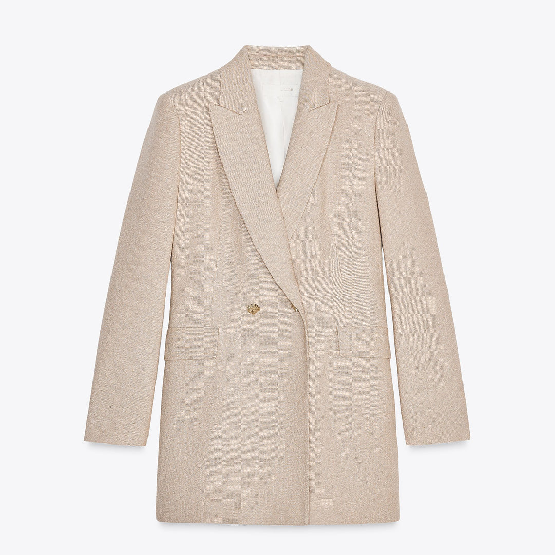 Moudda ZARA - Blazer Long Cintré - 2 Boutons - Tunisie 1