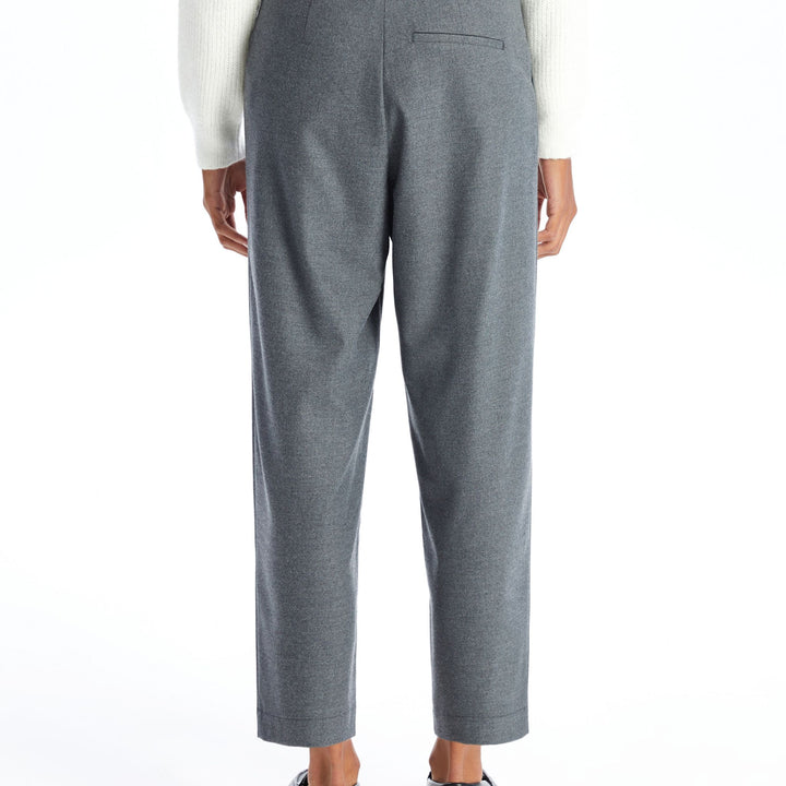 Moudda LC Waikiki - Pantalon tissé moyen Femme Anthracite - Tunisie 4