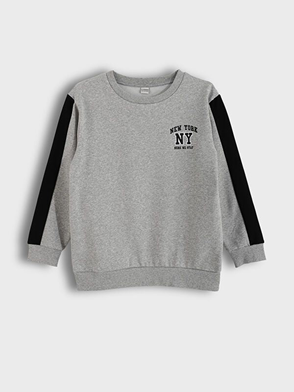 Moudda LC Waikiki - Ensemble en jersey Garçon Mélange gris clair - Tunisie 2