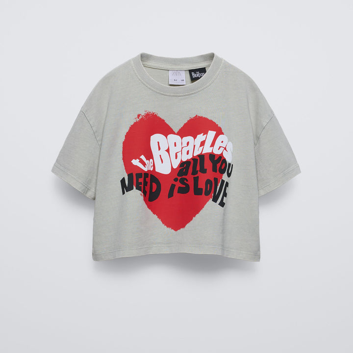 Moudda ZARA - T-shirt court fille licence Beatles - Tunisie 1
