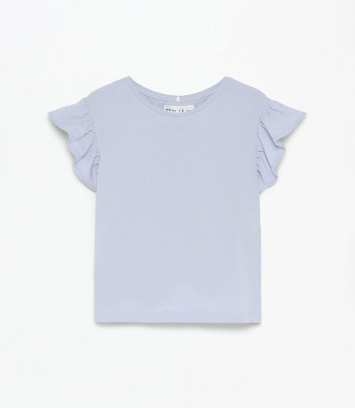 Moudda Lefties - T-Shirt Jersey - Volant Avril Fille - Tunisie 1
