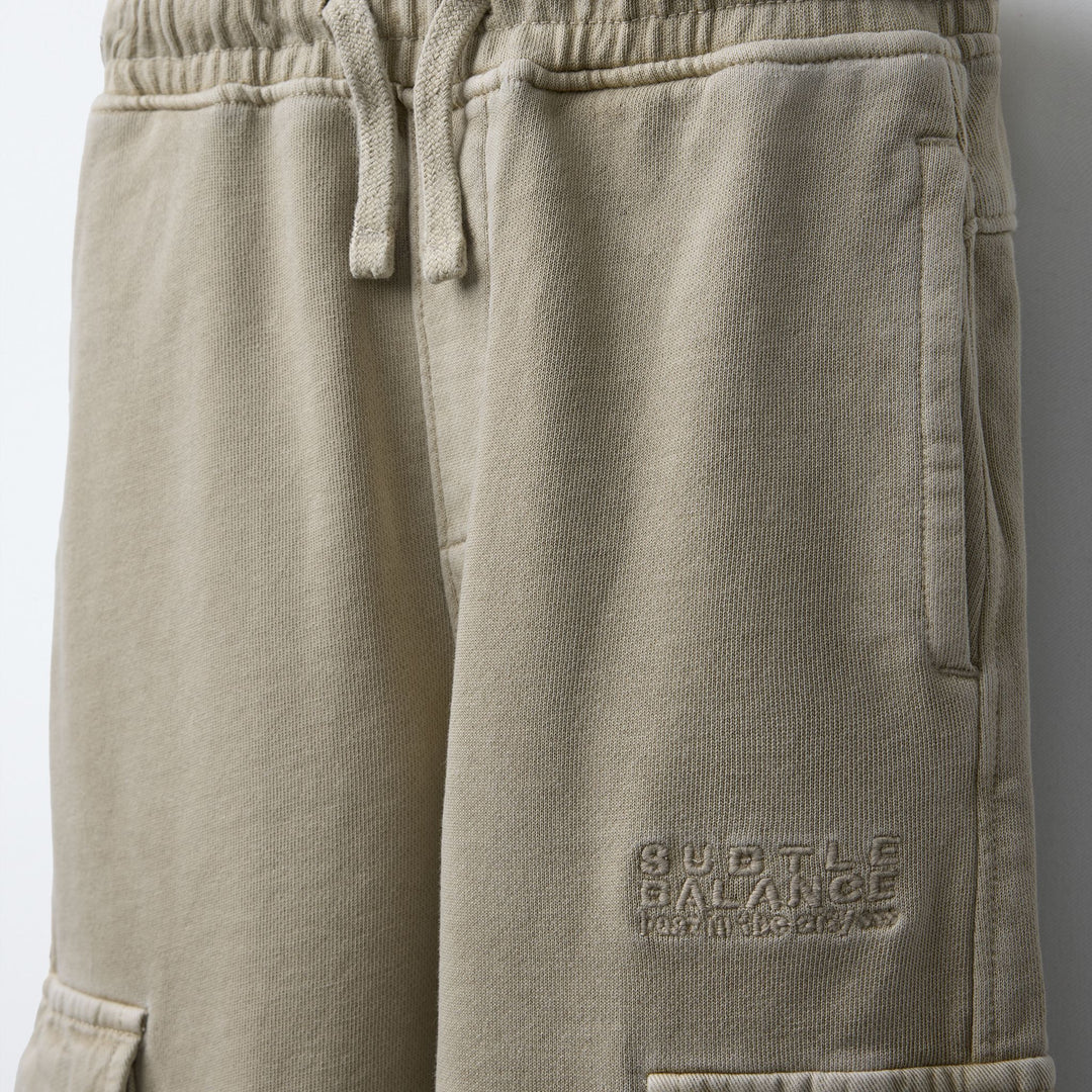 Moudda ZARA - Pantalon Sweat Cargo - Broderie - Tunisie 3