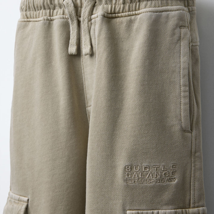 Moudda ZARA - Pantalon Sweat Cargo - Broderie - Tunisie 3