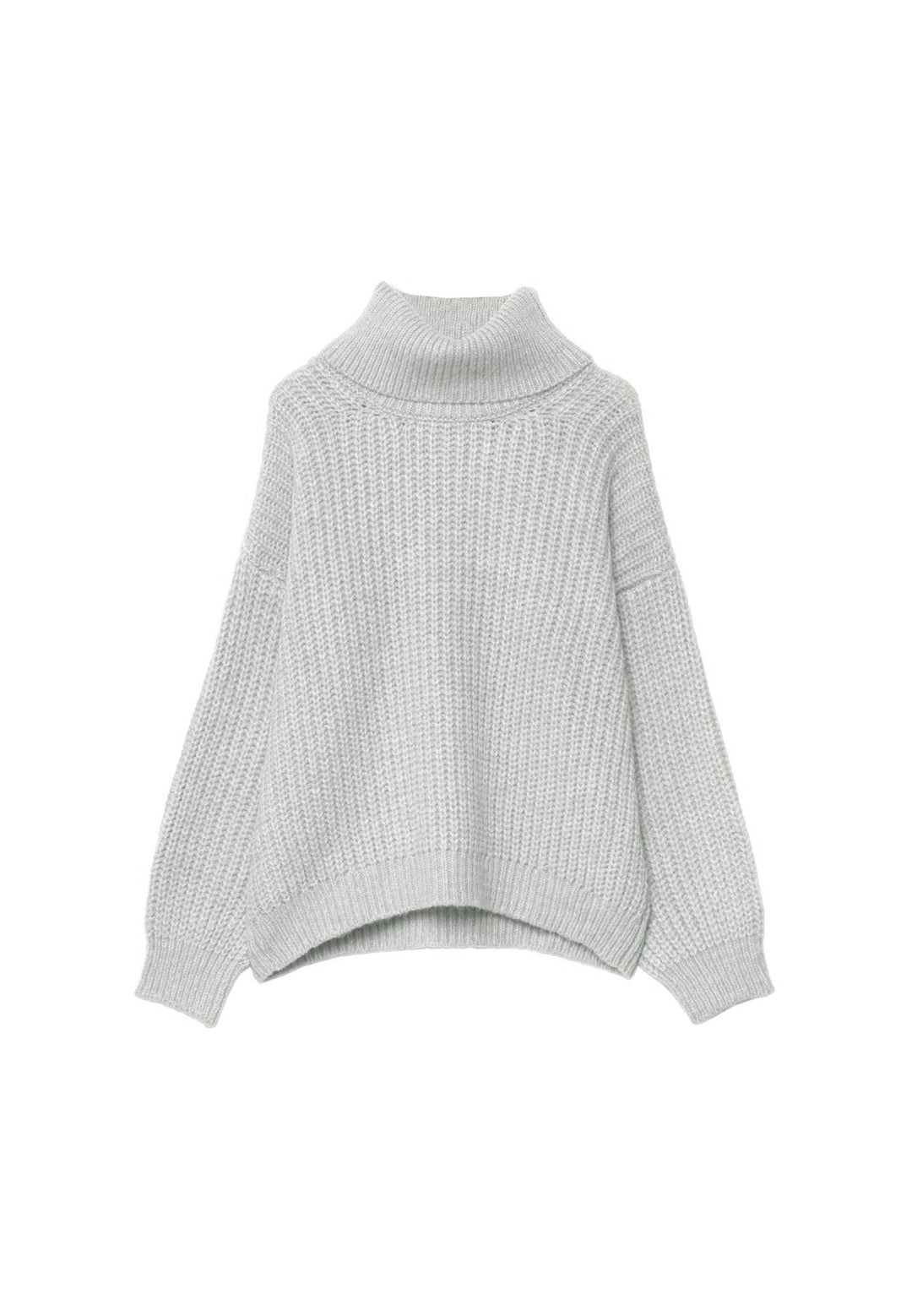 Moudda STRADIVARIUS - Pull en Maille Col Cygne Enfeutré Rib - Tunisie 1