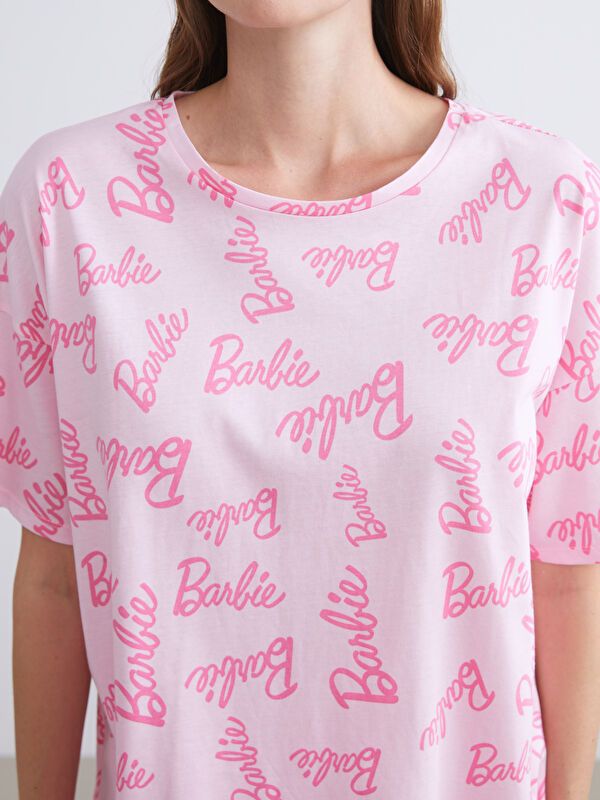 Moudda LC Waikiki - Pyjama manches courtes Femme Imprimé rose - Tunisie 3