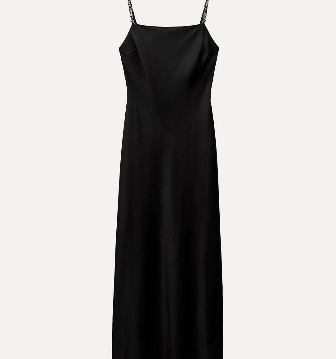 Moudda ZARA - Robe de soie longue en satin fines bretelles fantaisie - Tunisie 4
