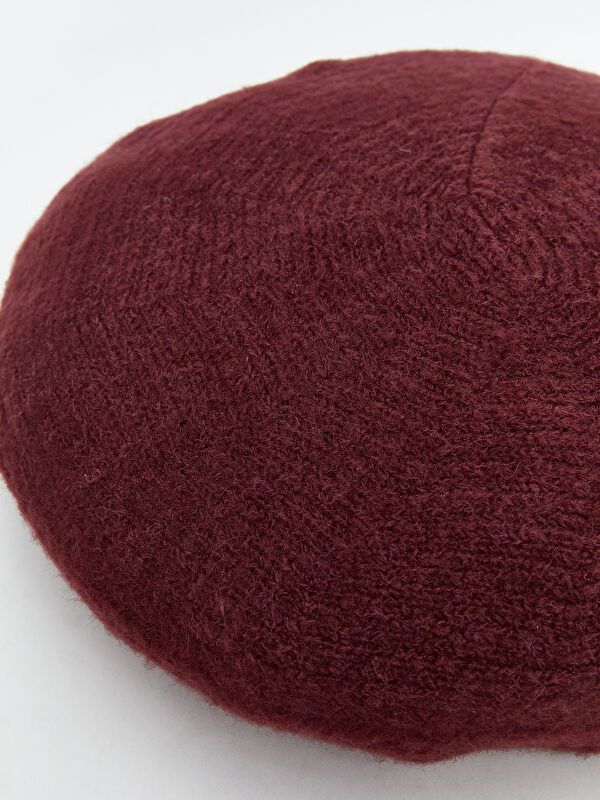 Moudda LC Waikiki - Béret tricot Femme Bordeaux - Tunisie 3