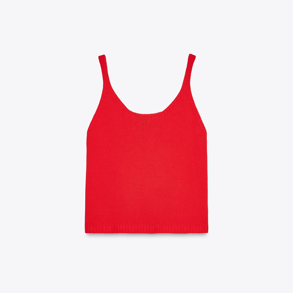 Moudda ZARA - Ensemble Rouge - Top Manches Courtes - Tunisie 2