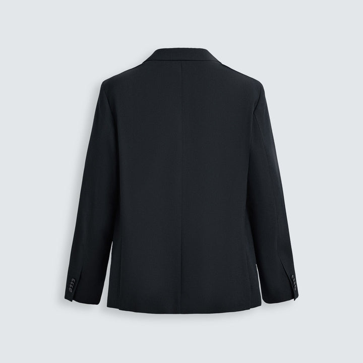 Moudda ZARA - Blazer - Twill & 50% Laine Bleu Marine - Tunisie 2