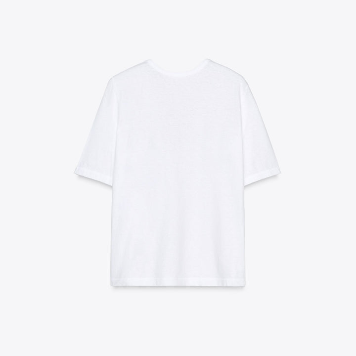 Moudda ZARA - T-Shirt - Coton/Lin, Col Piqué & Manches 3/4 - Tunisie 2