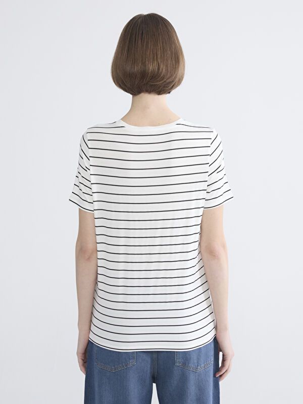 Moudda LC Waikiki - Body basique manches courtes en jersey pour Femme - Tunisie 4