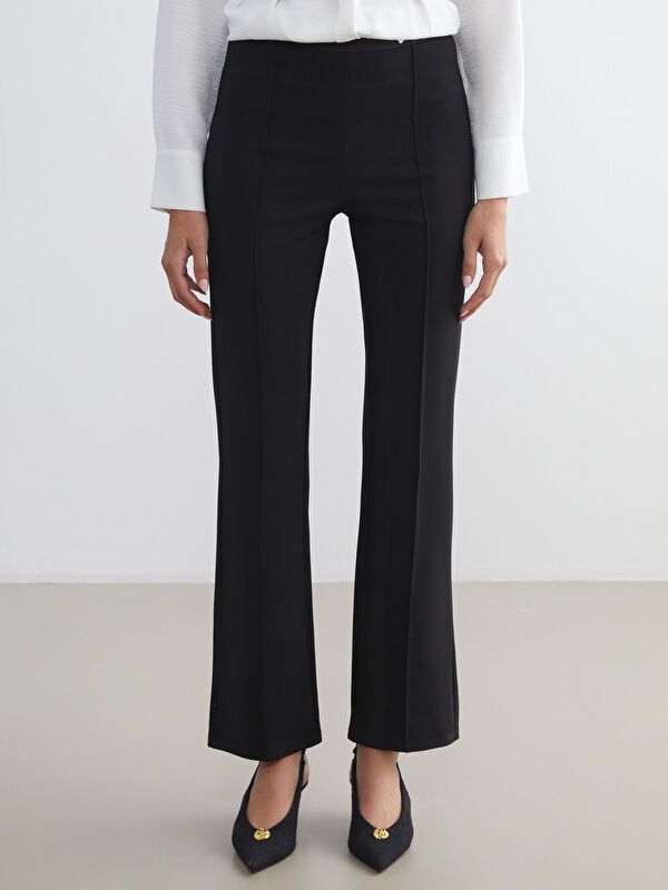 Moudda LC Waikiki - Pantalon tissé moyen Femme Noir - Tunisie 2