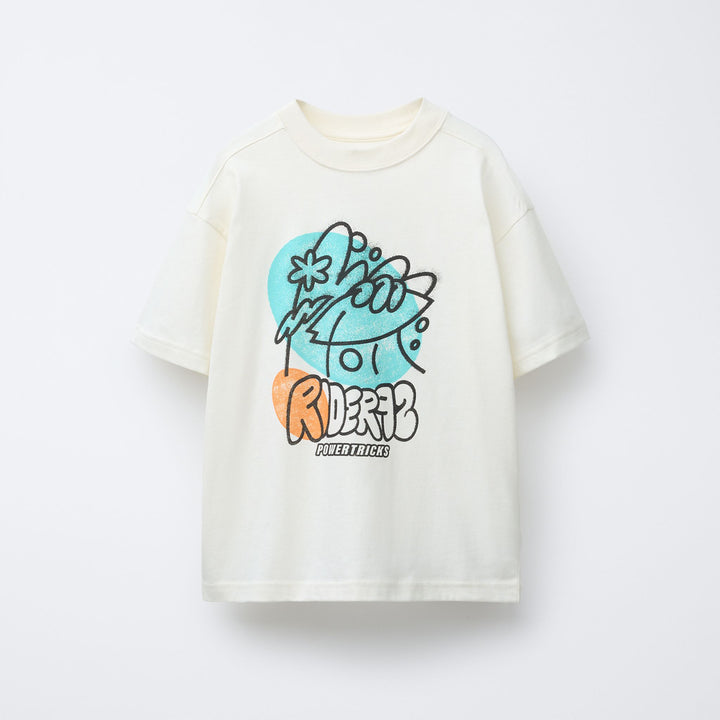 Moudda ZARA - T-Shirt - Graffiti & Couture Dos "Ola" - Tunisie 1