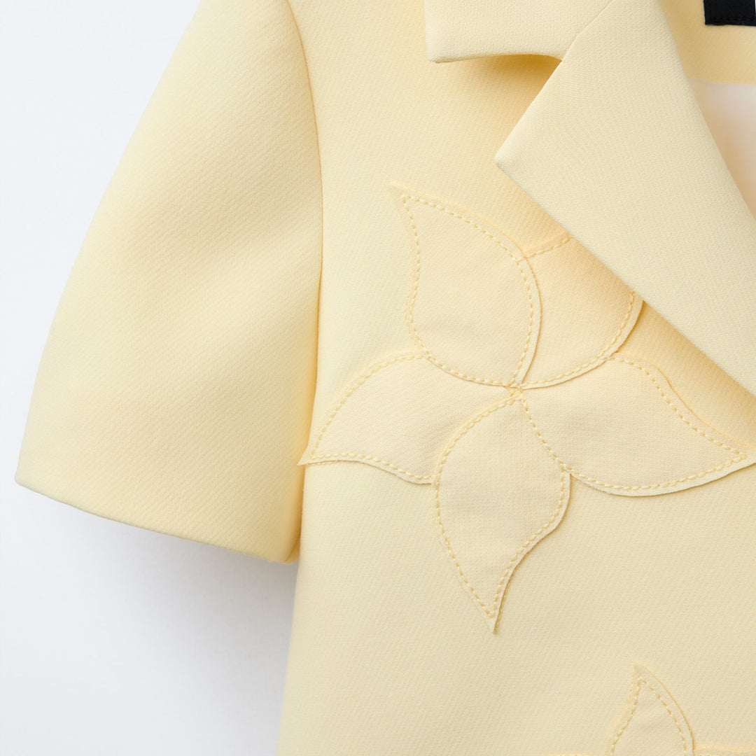 Moudda ZARA - Blazer Fille - Patch Fleur - Tunisie 3