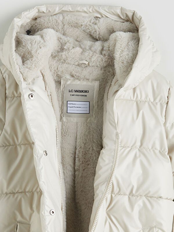 Moudda LC Waikiki - Manteau lourd Fille Gris clair - Tunisie 3