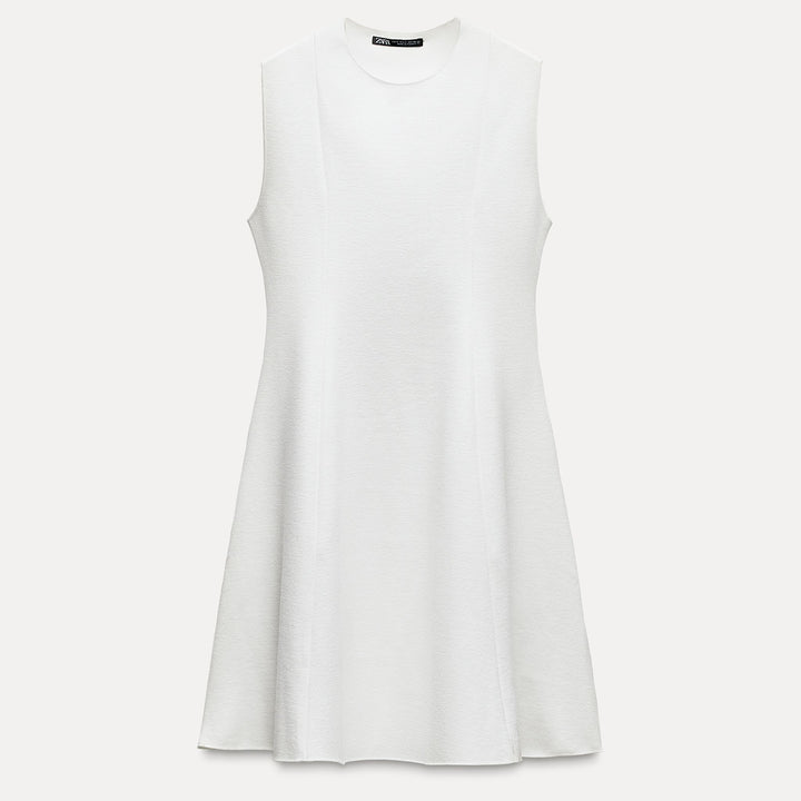Moudda ZARA - Robe Skater Maille Stretch Sans Manches - Tunisie 1