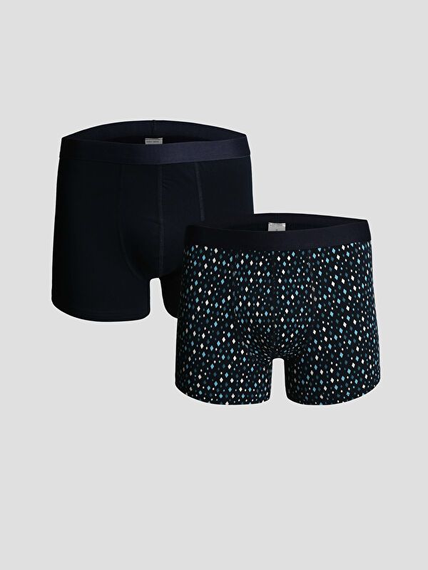 Moudda LC Waikiki - Boxer Homme Imprimé marine - Tunisie 1