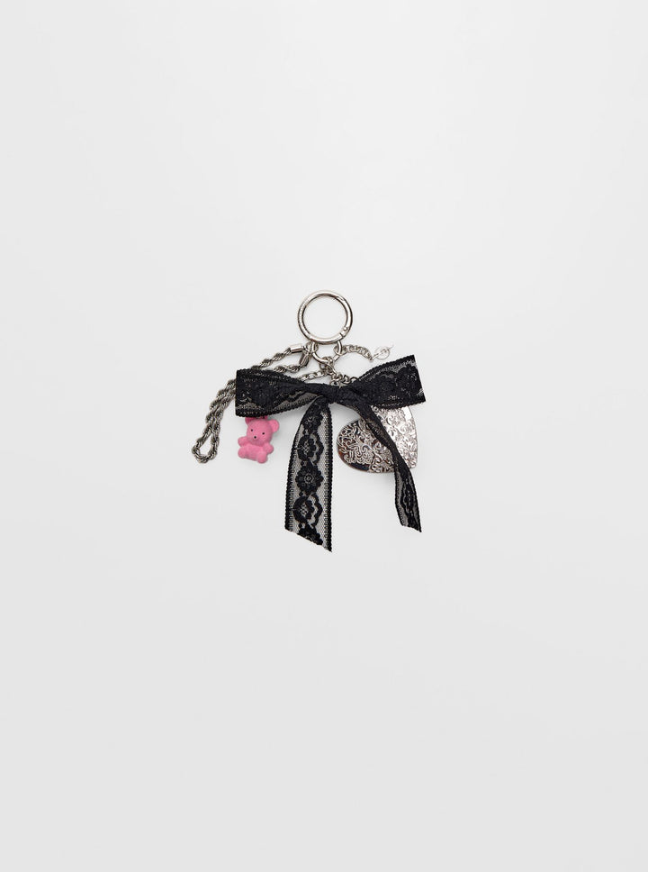 Moudda STRADIVARIUS - Porte-Clés Nœud avec Cœur et Mini Ours - Tunisie 3