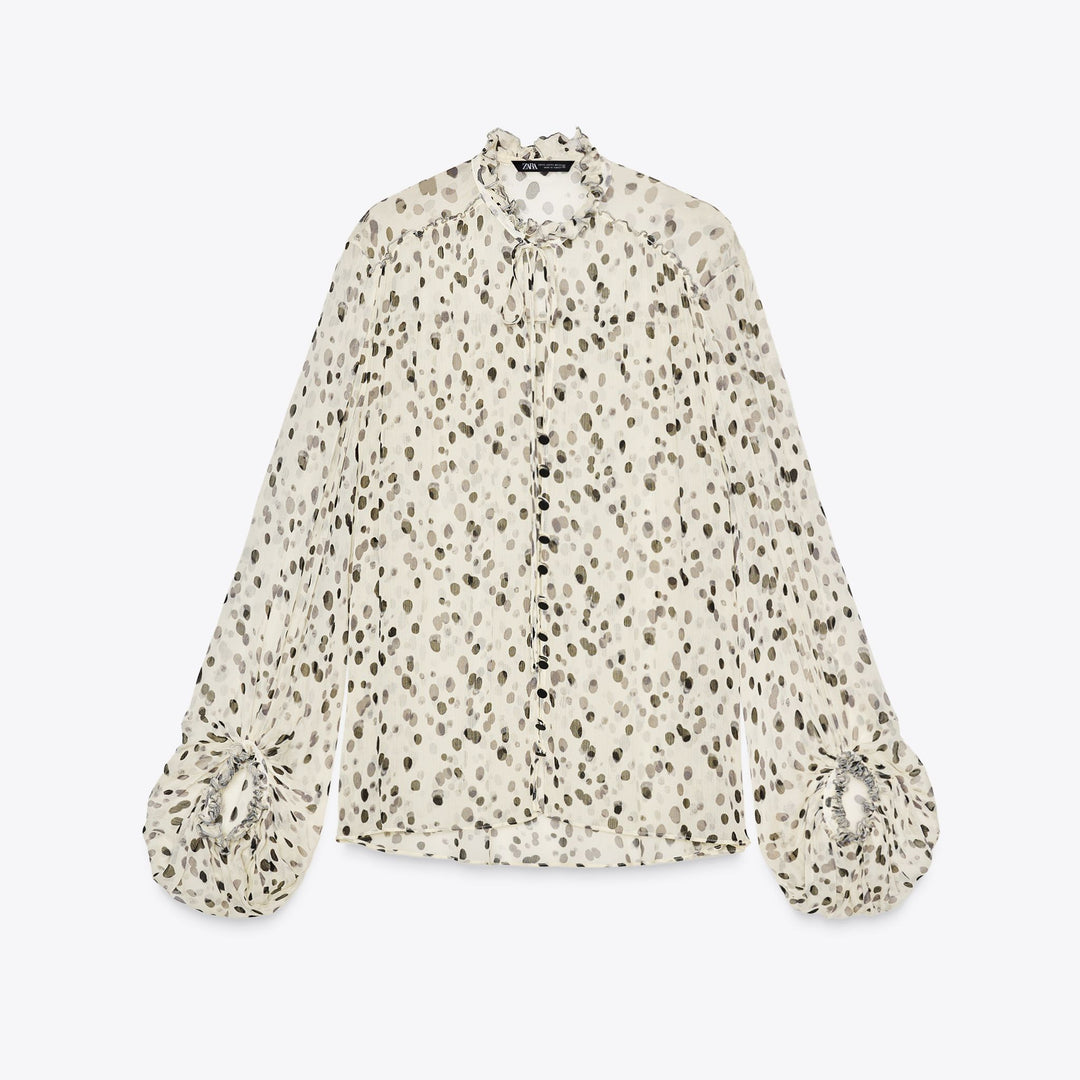 Moudda ZARA - Chemise - Pois & Manches Volume - Tunisie 1