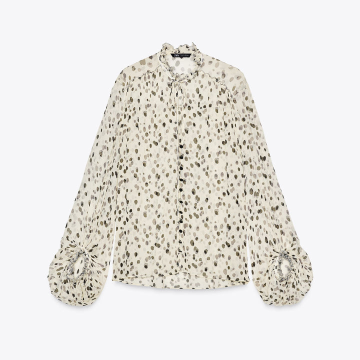 Moudda ZARA - Chemise - Pois & Manches Volume - Tunisie 1