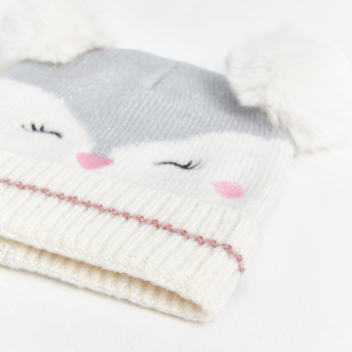 Moudda LC Waikiki - Béret tricot Fille Gris clair - Tunisie 3