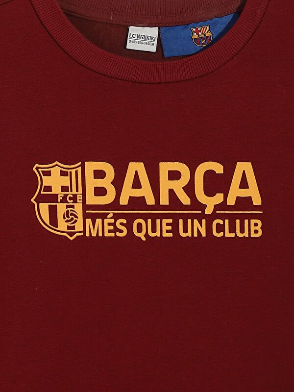 Moudda LC Waikiki - Sweatshirt en jersey sous licence Garçon Bordeaux - Tunisie 3