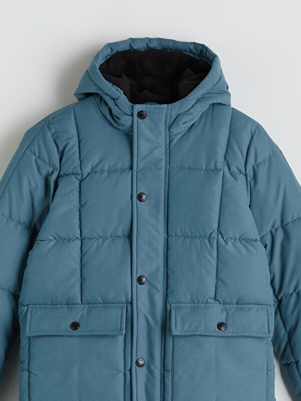 Moudda LC Waikiki - Manteau matelassé en nylon Garçon Indigo - Tunisie 2