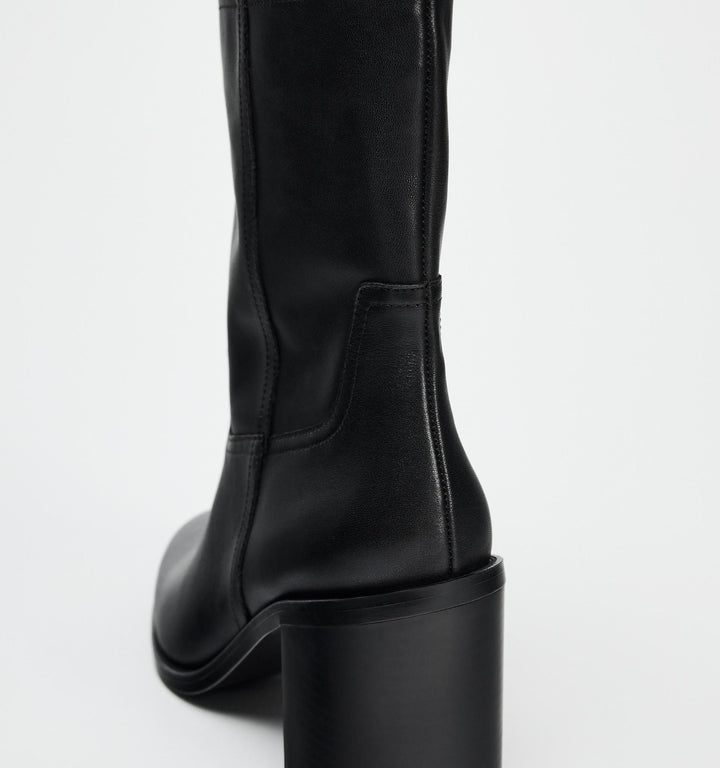 Moudda ZARA - Bottine talon large cuir - Tunisie 4