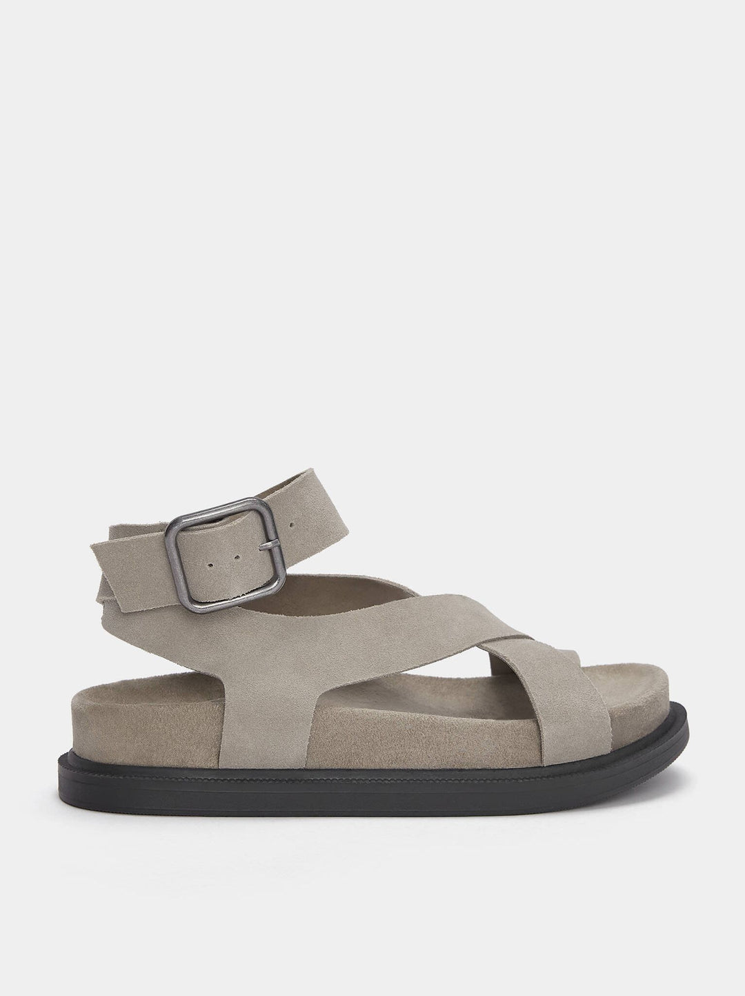 Moudda PULL & BEAR - Sandales Urbaines Toe Boucle Daim - Tunisie 6