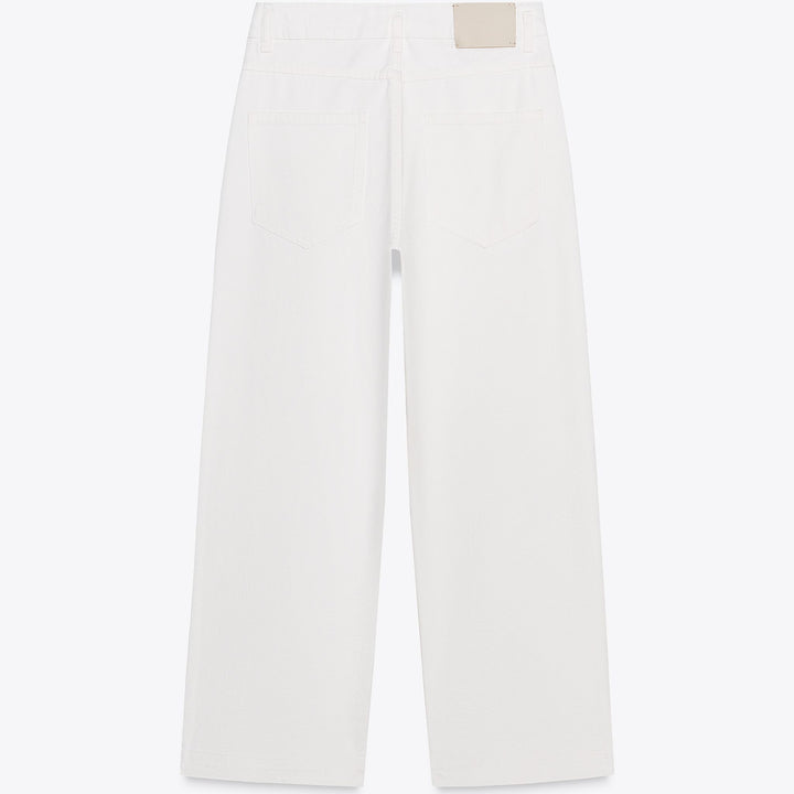 Moudda ZARA - Pantalon Cropped - Écru - Tunisie 2
