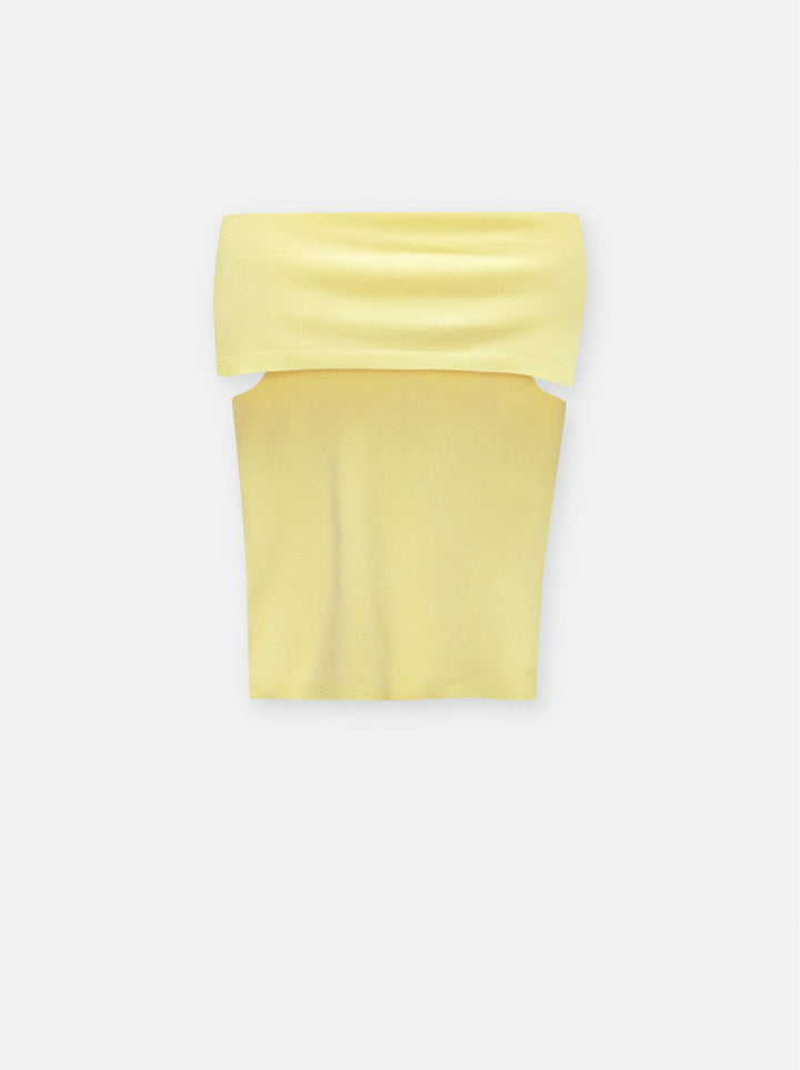 Moudda PULL & BEAR - Top Sans Manches Encolure Bardot - Tunisie 1