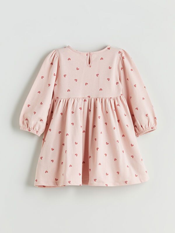 Moudda LC Waikiki - Robe en jersey manches longues Fille Imprimé rose - Tunisie 2