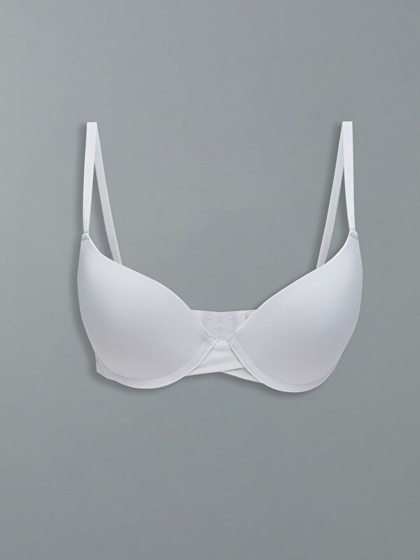 Moudda LC Waikiki - Soutien-gorge basique Femme Blanc optique - Tunisie 1