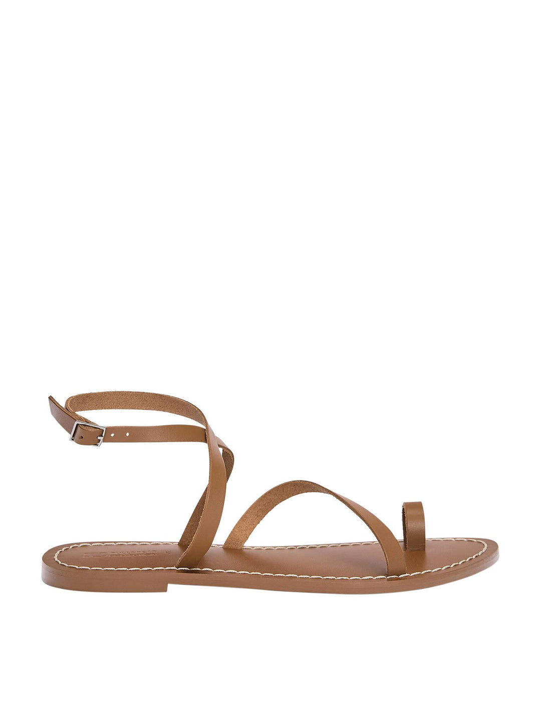 Moudda PULL & BEAR - Sandales Plates en Cuir - Tunisie 2