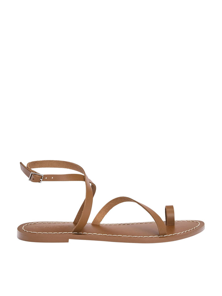Moudda PULL & BEAR - Sandales Plates en Cuir - Tunisie 2