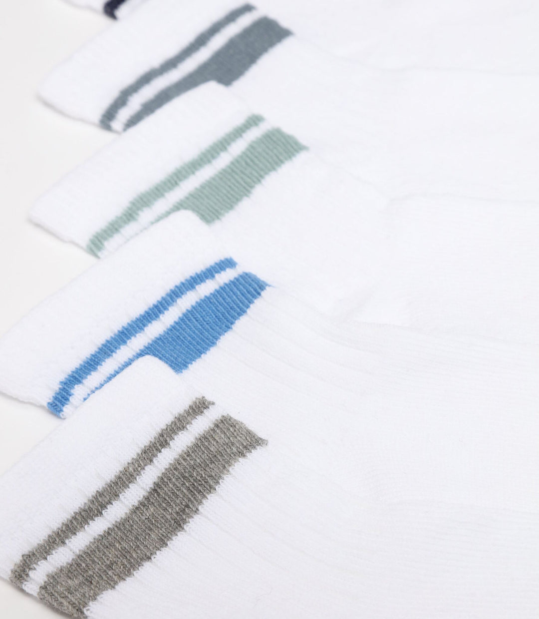 Moudda Lefties - Pack 5 Chaussettes Longues - Rayures - Tunisie 3