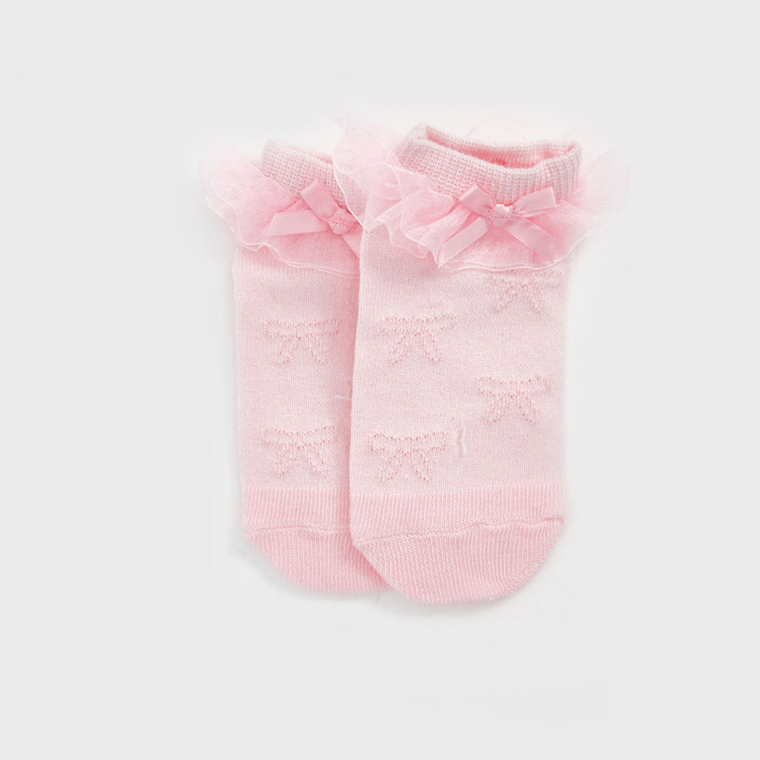 Moudda LC Waikiki - Chaussettes pour sneakers Fille Rose pâle - Tunisie 1