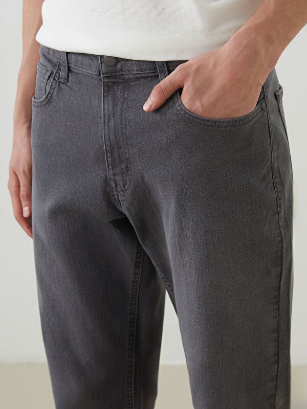 Moudda LC Waikiki - Pantalon tissé denim basique Homme Rodéo grey - Tunisie 3