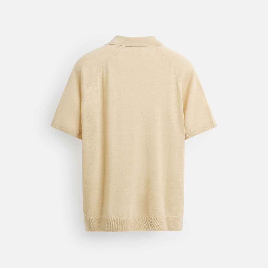 Moudda ZARA - Pull Lin - Col Polo (Daily Plain Air) - Tunisie 2
