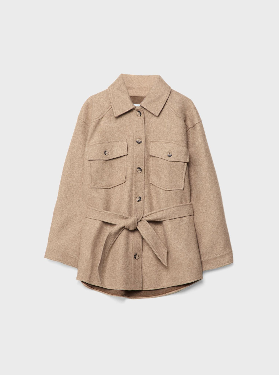 Moudda STRADIVARIUS - Surchemise Longue avec Ceinture Soft - Tunisie 1