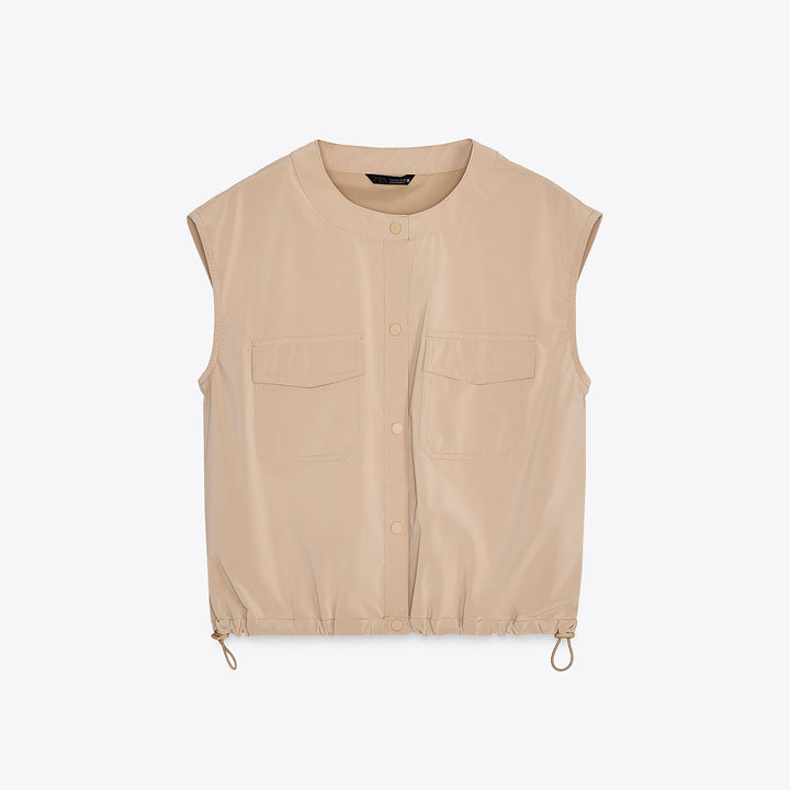 Moudda ZARA - Ensemble Blouse Cropped - Poche & Tissu Technique - Tunisie 1